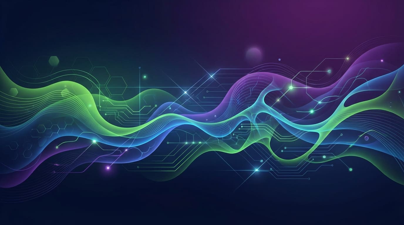 Abstrakte Visualisierung technologischer Innovation